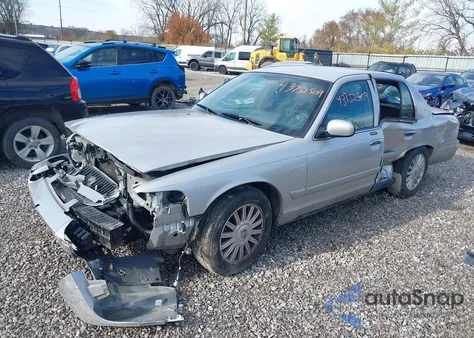 2008 Mercury Grand Marquis Ls from USA, damaged, VIN 2MEFM75VX8X662787